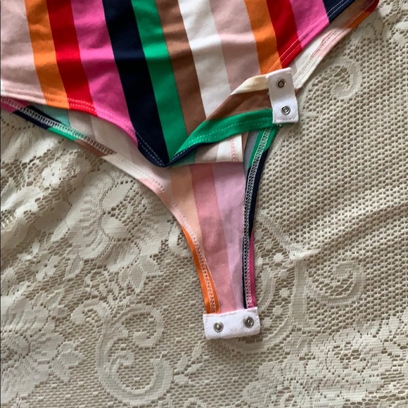 Striped bodysuit - Picture 2 of 3